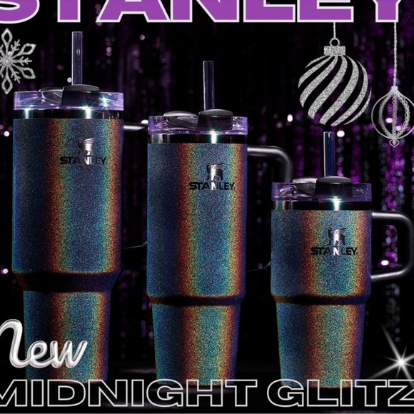 NWT! Midnight Glitz Stanley 40oz - Picture 6 of 6